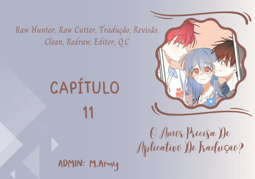 O Amor Precisa De Um Aplicativo De Tradução? – Capítulo 11 Yaoi – Página 1