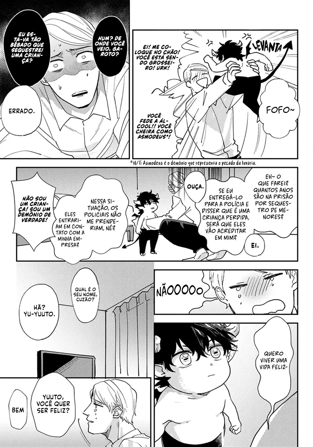 O demônio dos seus sonhos – Capítulo 01 Yaoi – Página 10