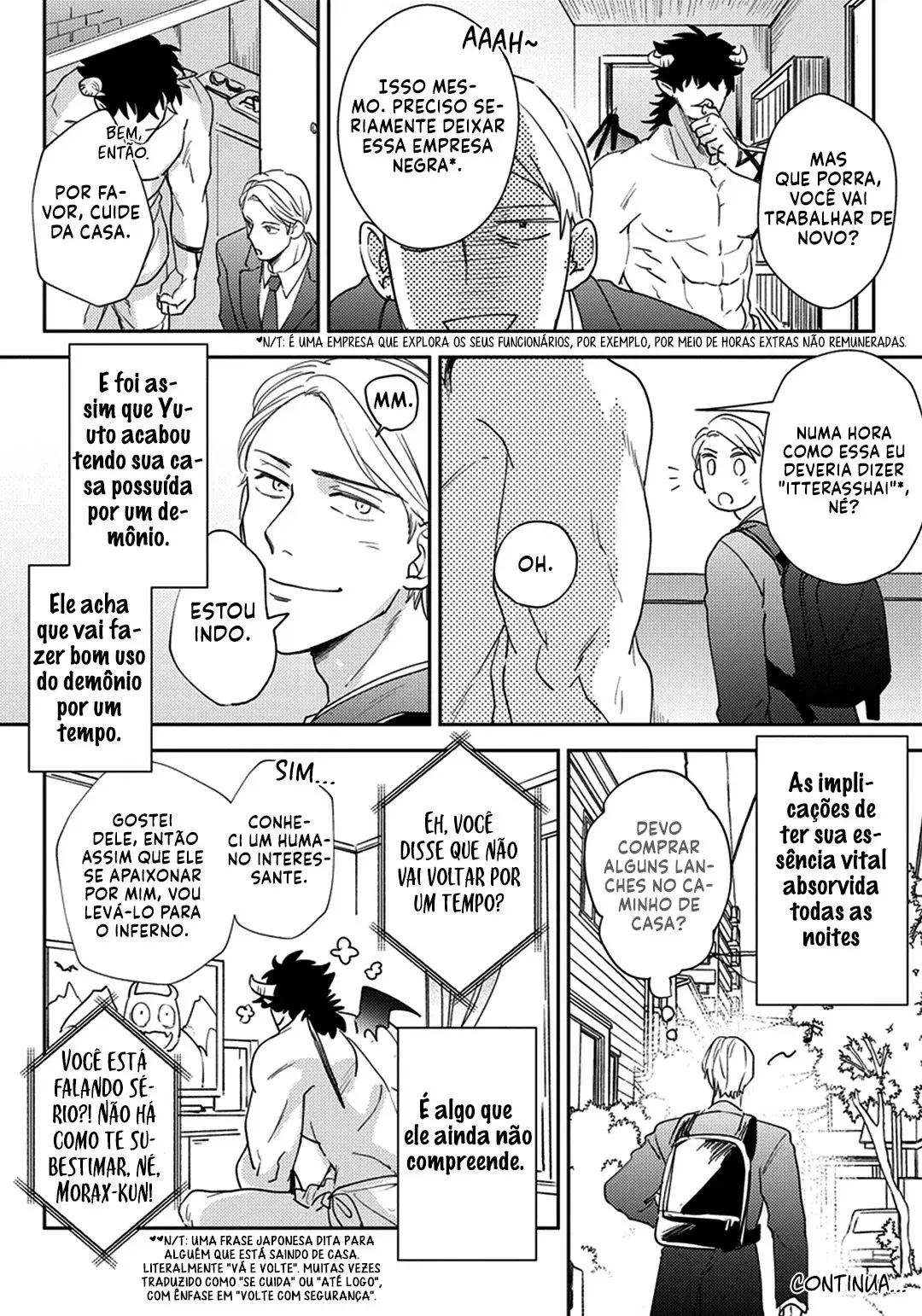 O demônio dos seus sonhos – Capítulo 01 Yaoi – Página 37