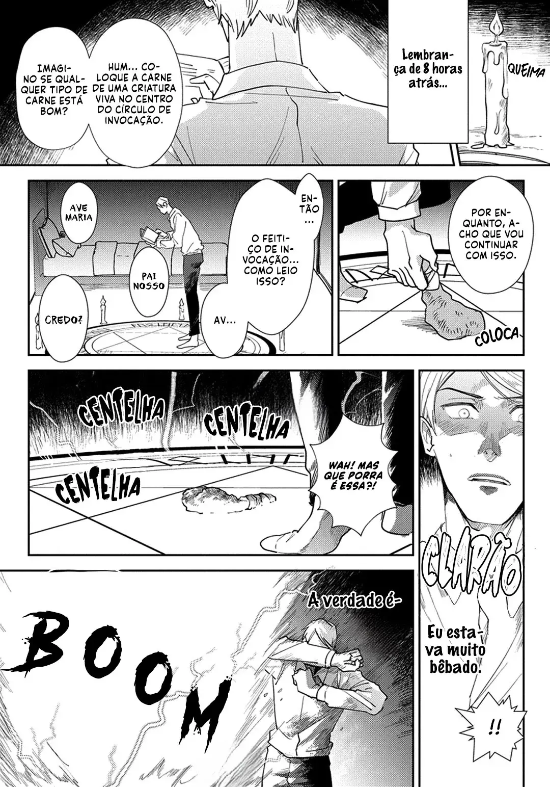 O demônio dos seus sonhos – Capítulo 01 Yaoi – Página 8