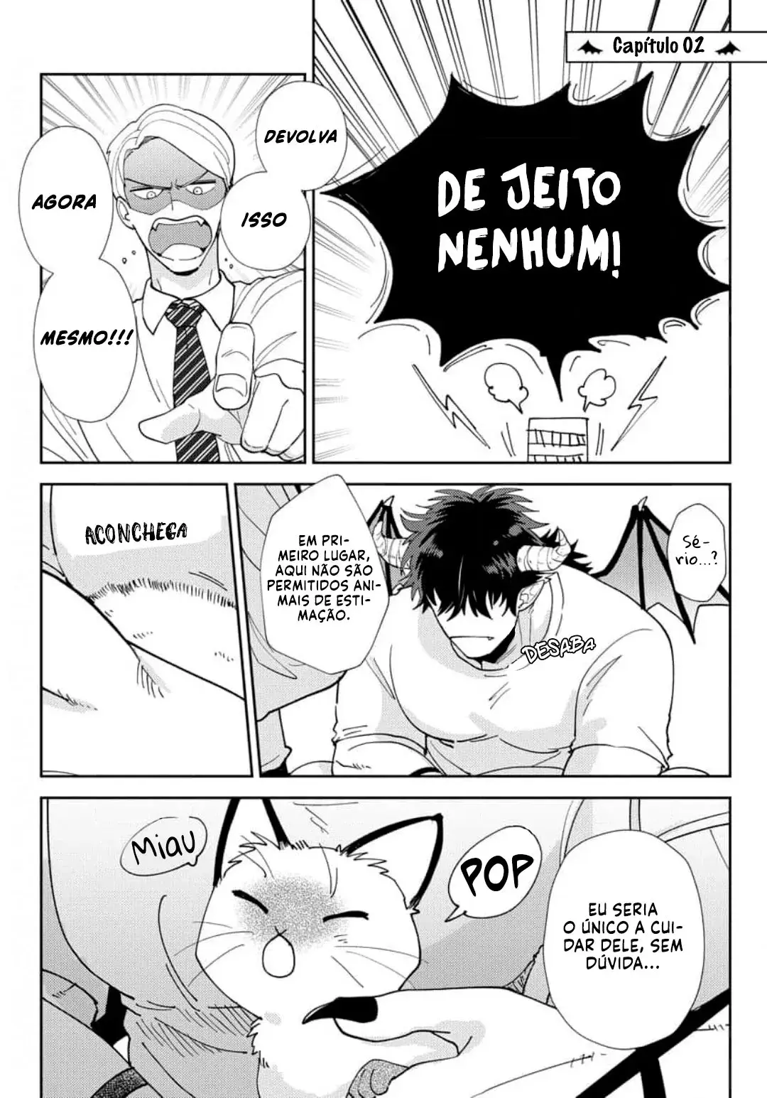 O demônio dos seus sonhos – Capítulo 03 Yaoi – Página 2