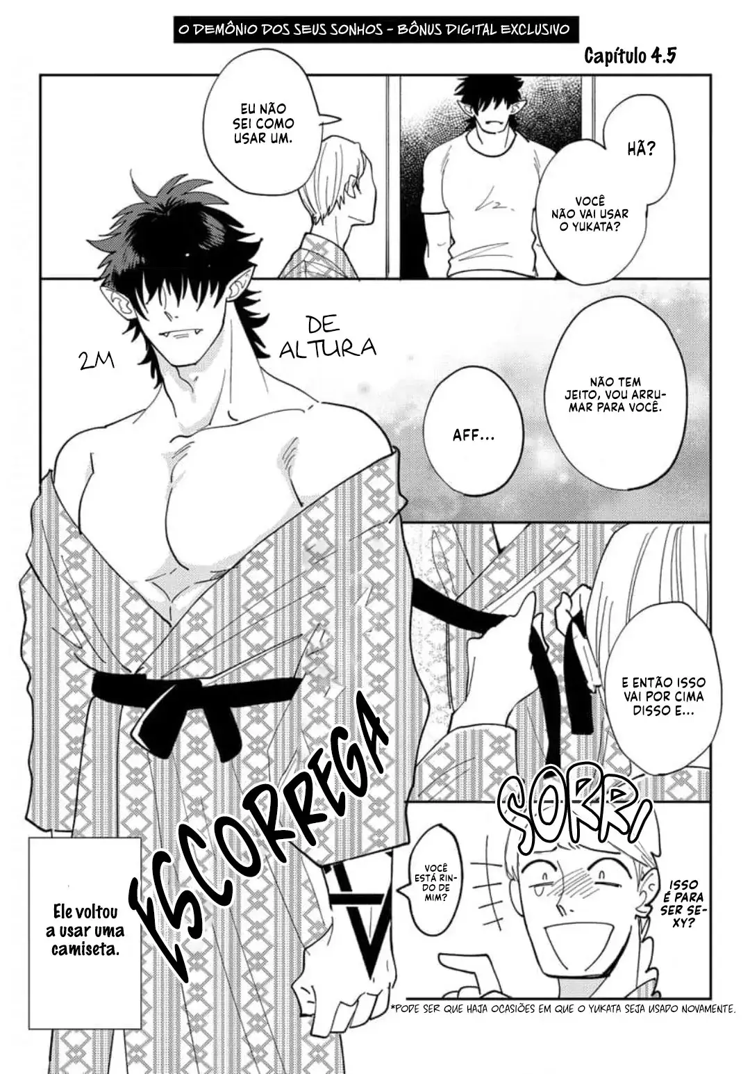 O demônio dos seus sonhos – Capítulo 05.5 Yaoi – Página 7 O demônio dos seus sonhos – Capítulo 05.5 Yaoi – Página 7