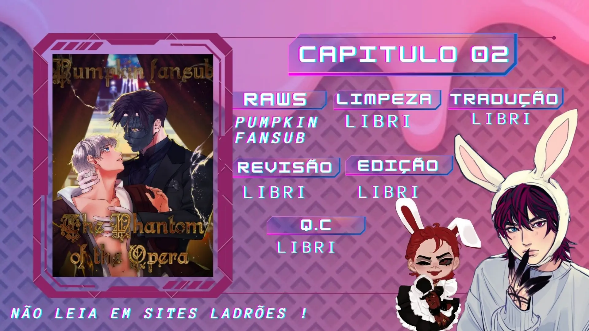 O fantasma da opera – Capítulo 02 Yaoi – Página 1