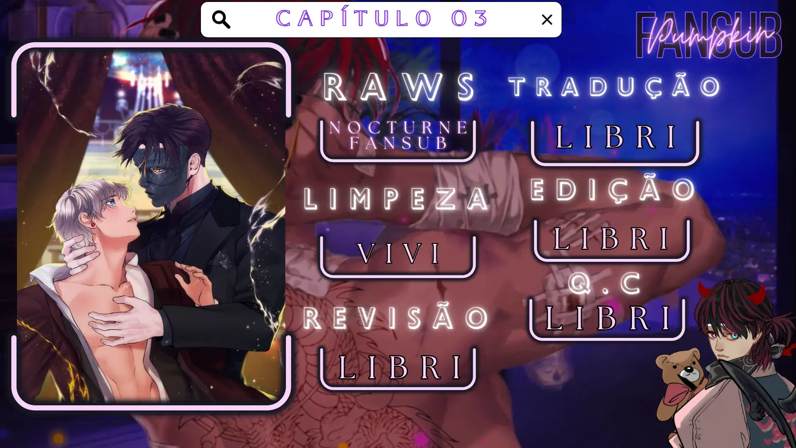 O fantasma da opera – Capítulo 03 Yaoi – Página 1