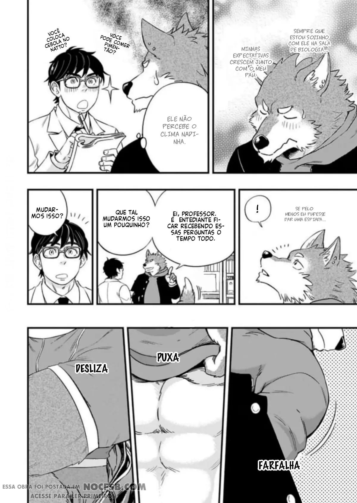 O lobo no cio gosta de seu professor – Capítulo Capítulo único Yaoi – Página 10