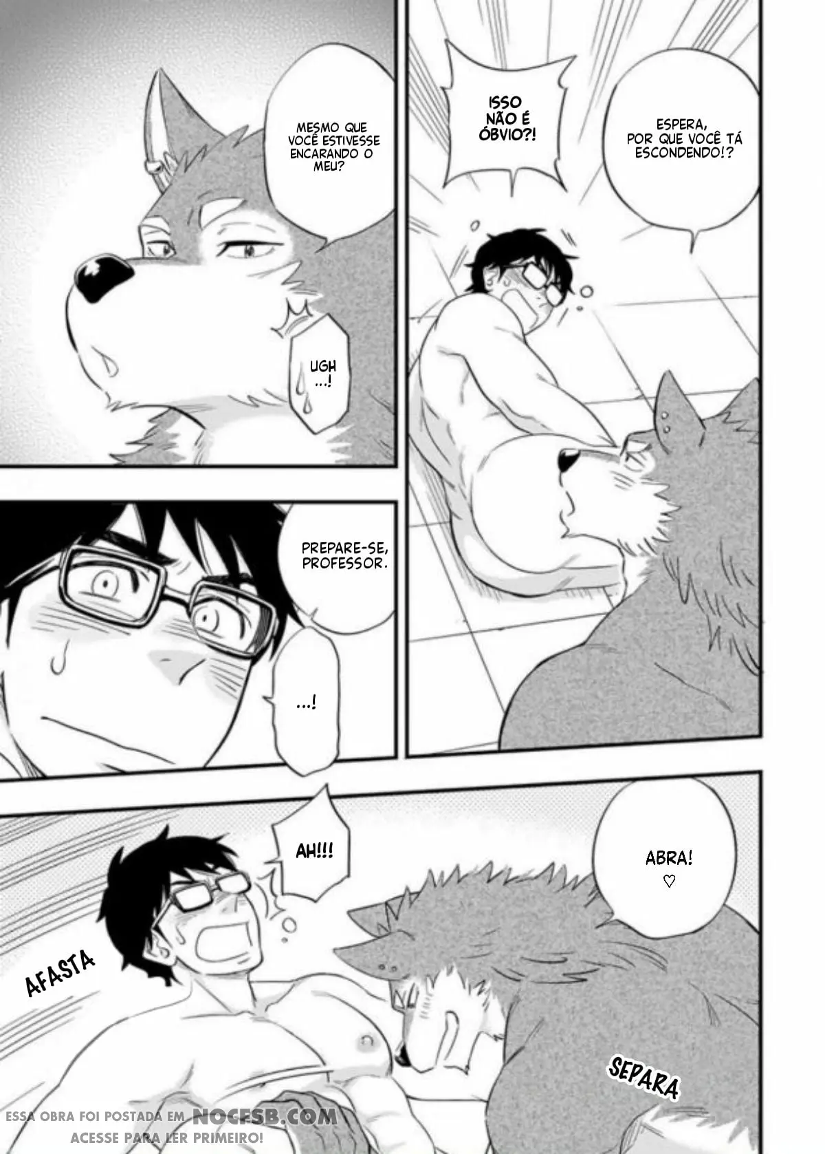 O lobo no cio gosta de seu professor – Capítulo Capítulo único Yaoi – Página 31