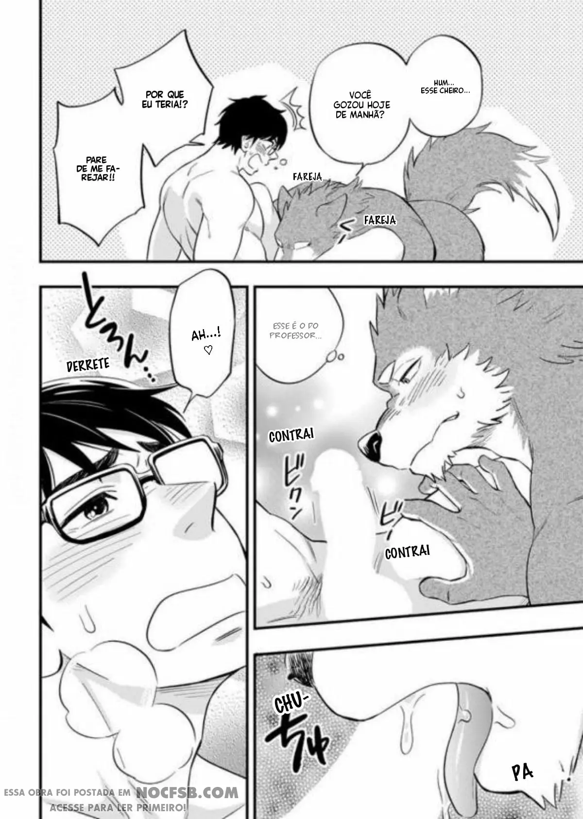 O lobo no cio gosta de seu professor – Capítulo Capítulo único Yaoi – Página 32