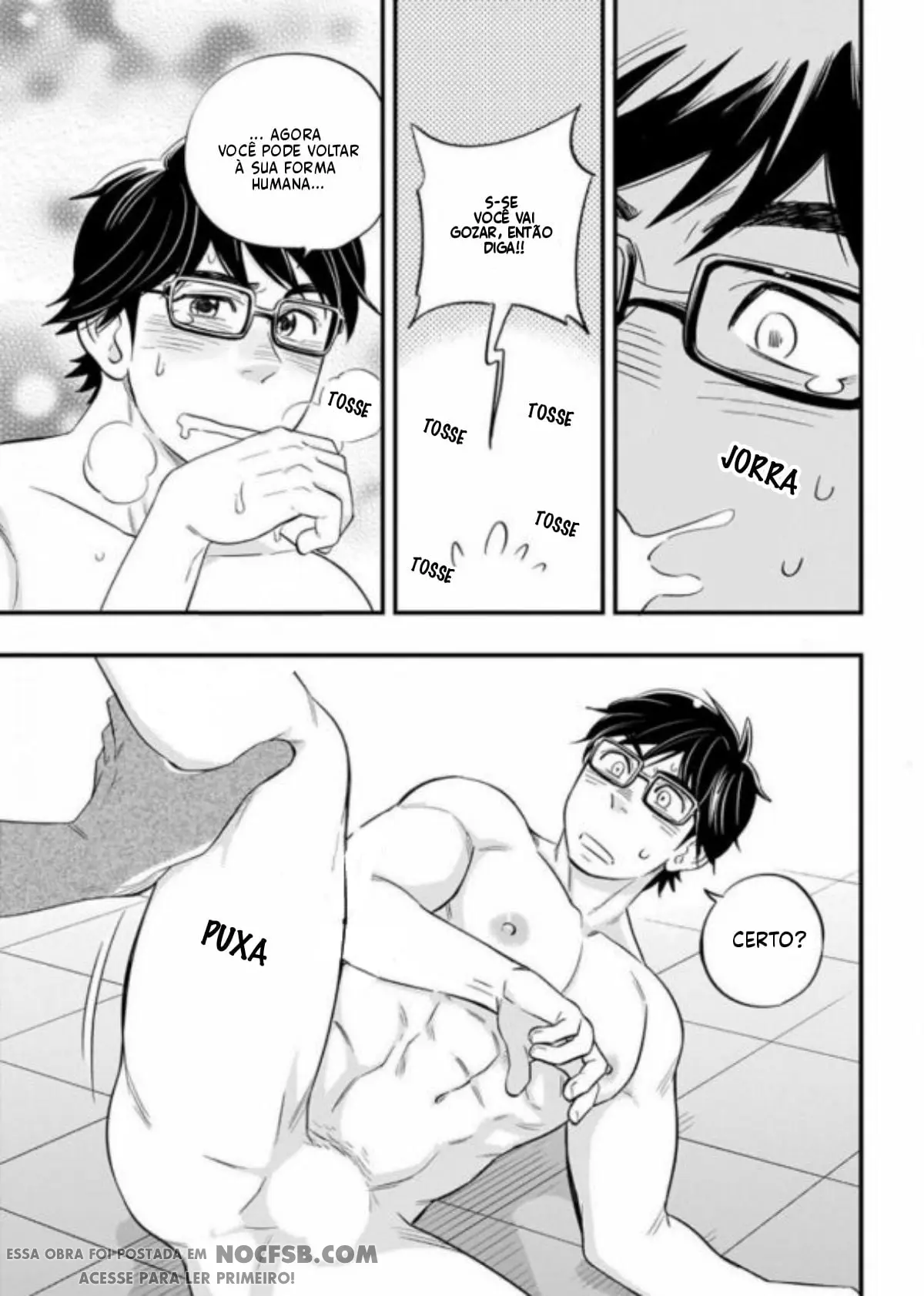 O lobo no cio gosta de seu professor – Capítulo Capítulo único Yaoi – Página 37