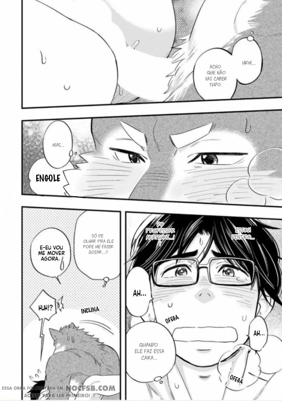 O lobo no cio gosta de seu professor – Capítulo Capítulo único Yaoi – Página 40