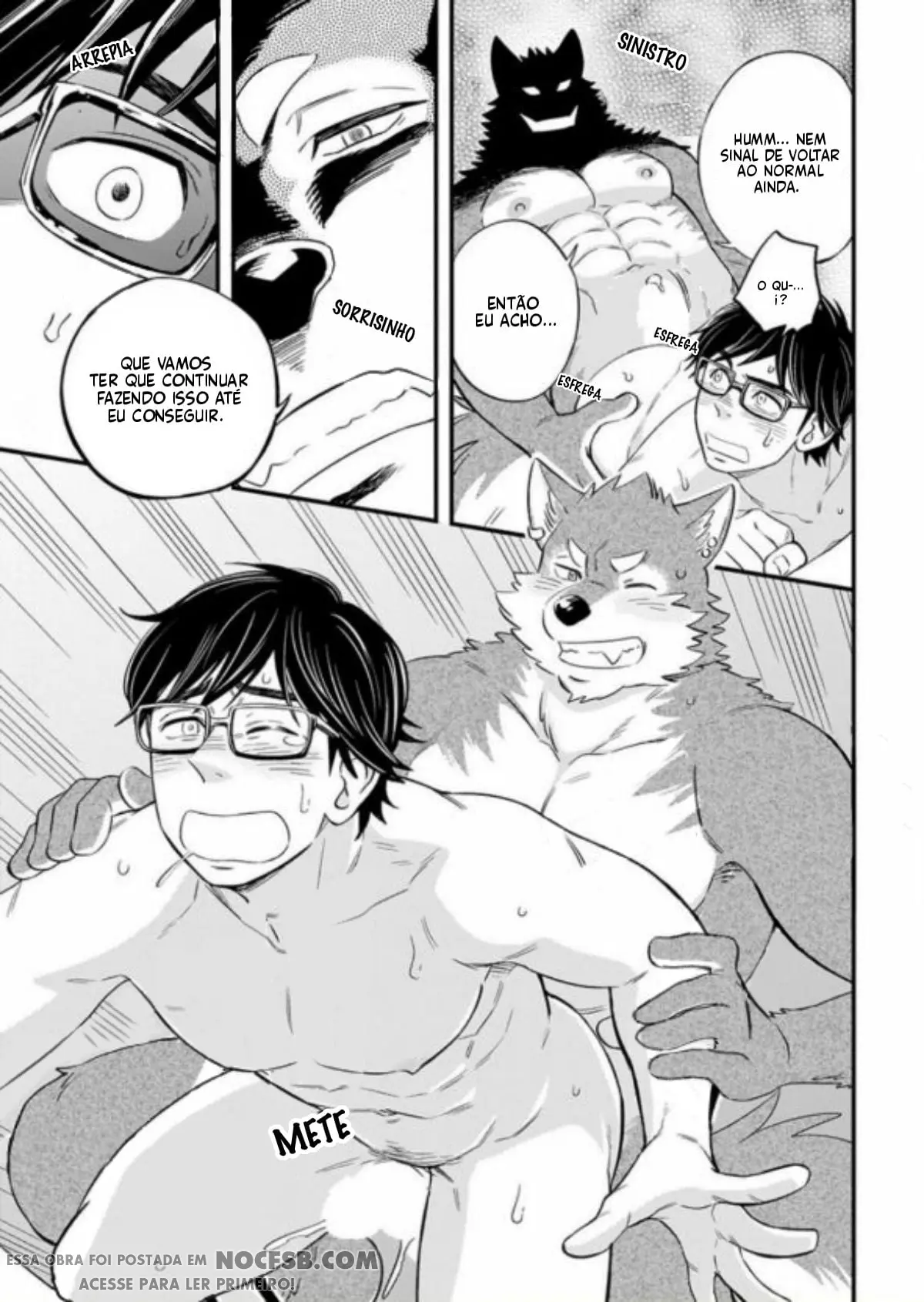 O lobo no cio gosta de seu professor – Capítulo Capítulo único Yaoi – Página 45