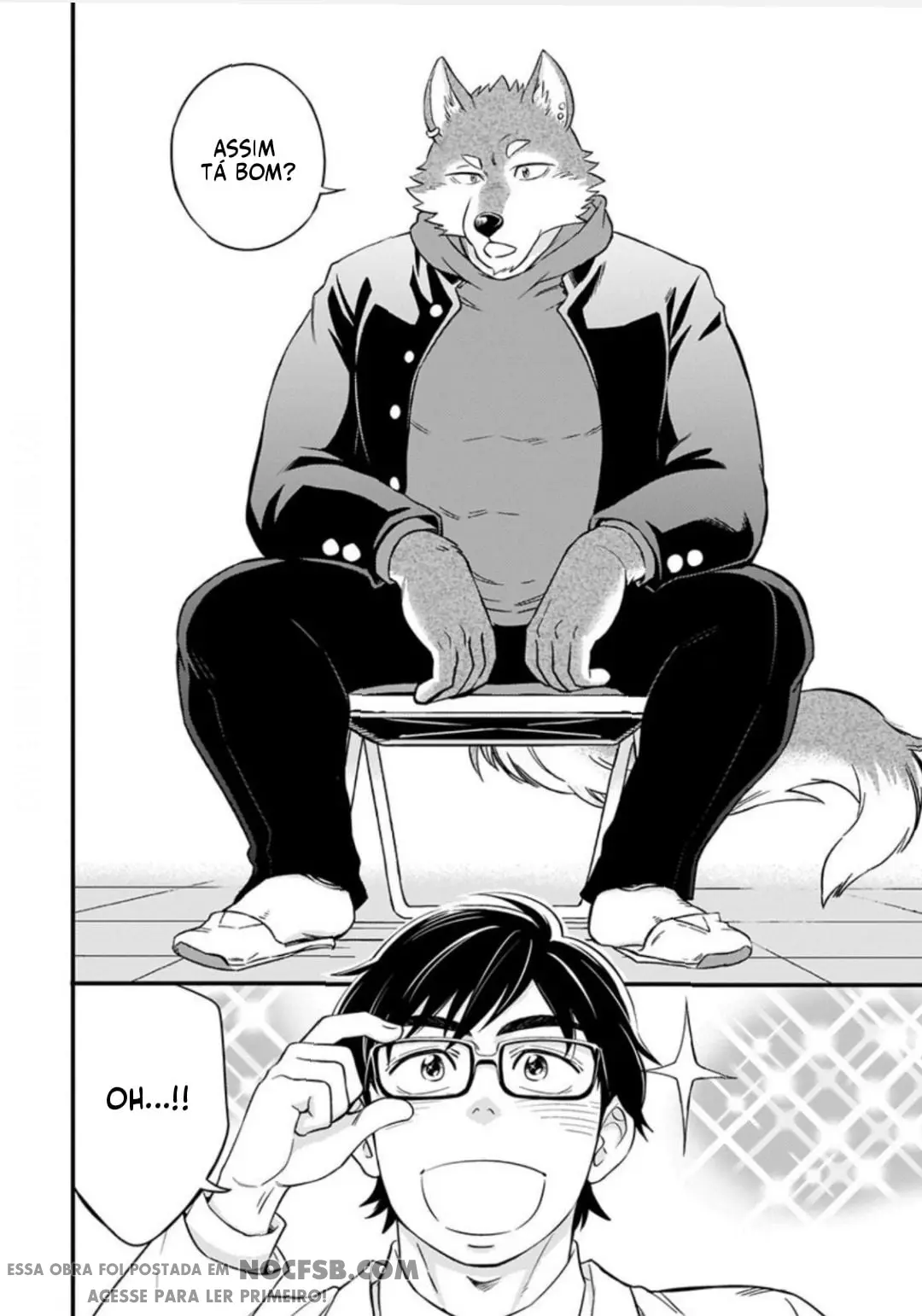 O lobo no cio gosta de seu professor – Capítulo Capítulo único Yaoi – Página 6