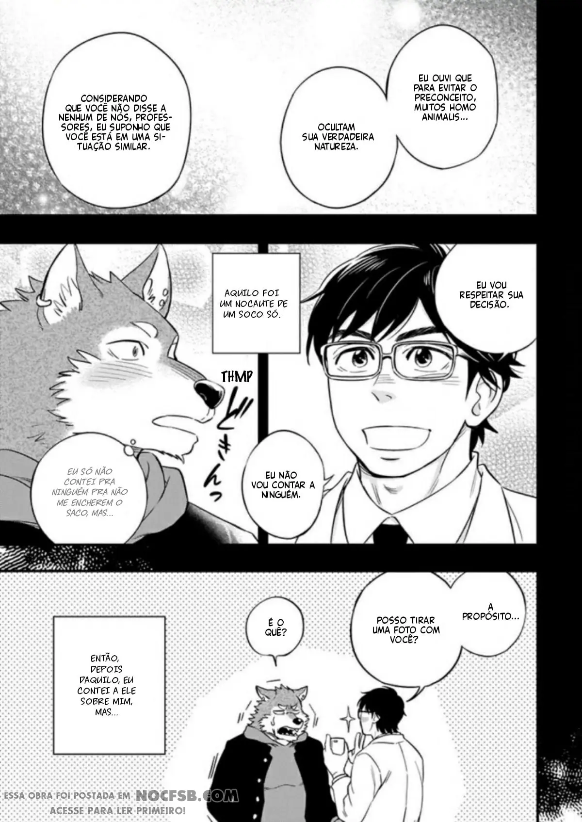O lobo no cio gosta de seu professor – Capítulo Capítulo único Yaoi – Página 8