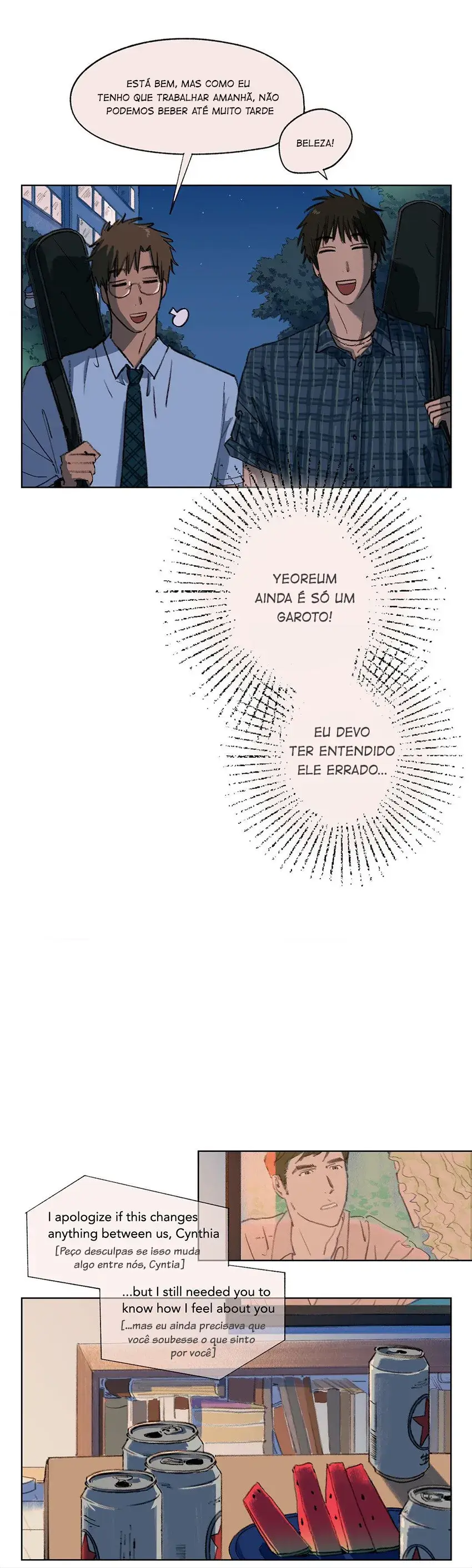 O Primeiro Verão – Capítulo 10 Yaoi – Página 21