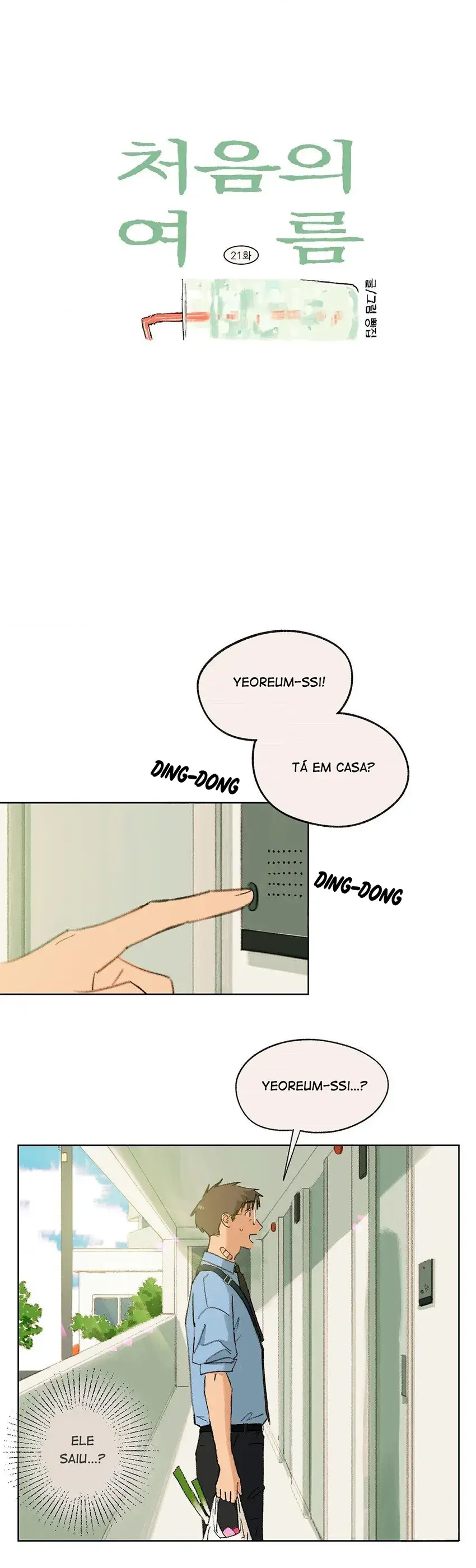 O Primeiro Verão – Capítulo 21 Yaoi – Página 16