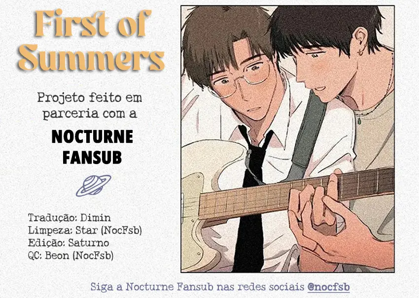 O Primeiro Verão – Capítulo 37 Yaoi – Página 1