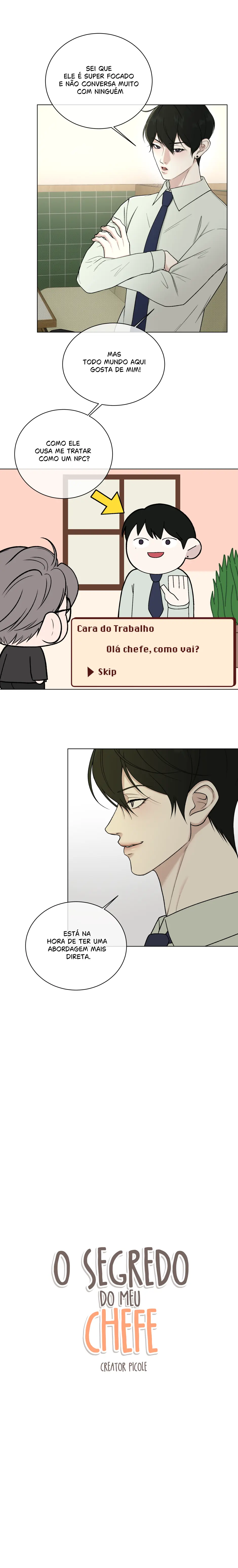 O segredo do meu chefe – Capítulo 01 Yaoi – Página 2