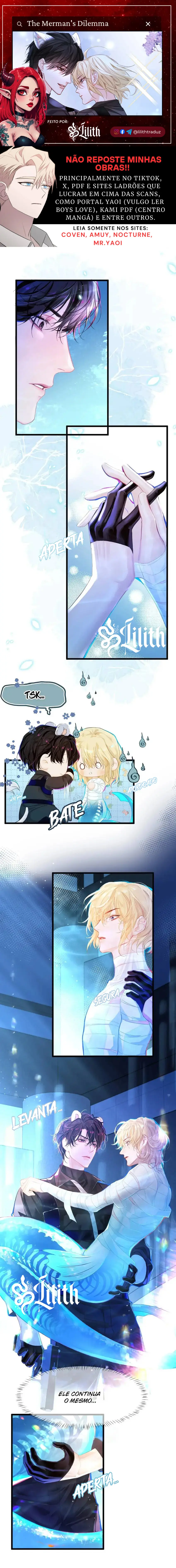 O Tritão Caído – Capítulo 02 Yaoi – Página 1