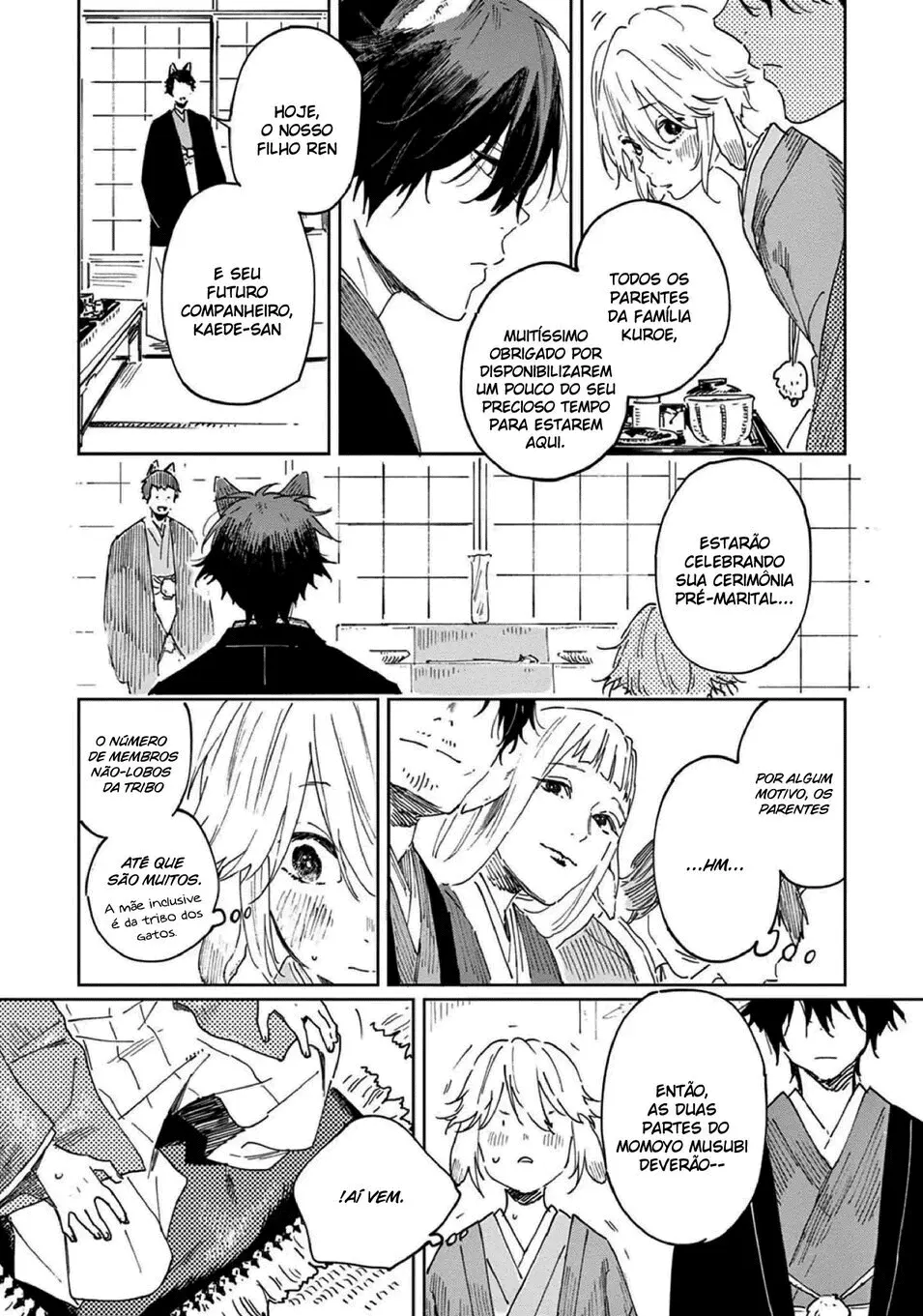 Ookami e no Yomeiri: Ishu Konintan – Capítulo 01 Yaoi – Página 14