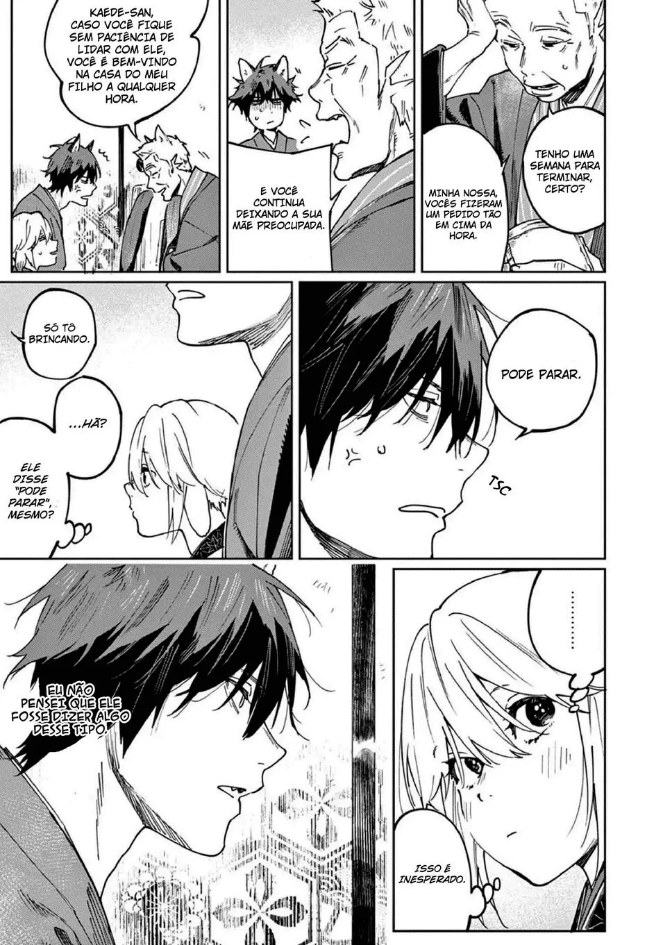 Ookami e no Yomeiri: Ishu Konintan – Capítulo 03 Yaoi – Página 14