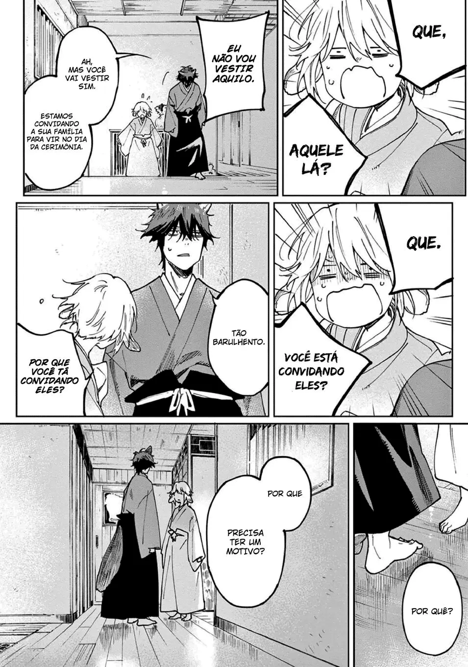 Ookami e no Yomeiri: Ishu Konintan – Capítulo 03 Yaoi – Página 16