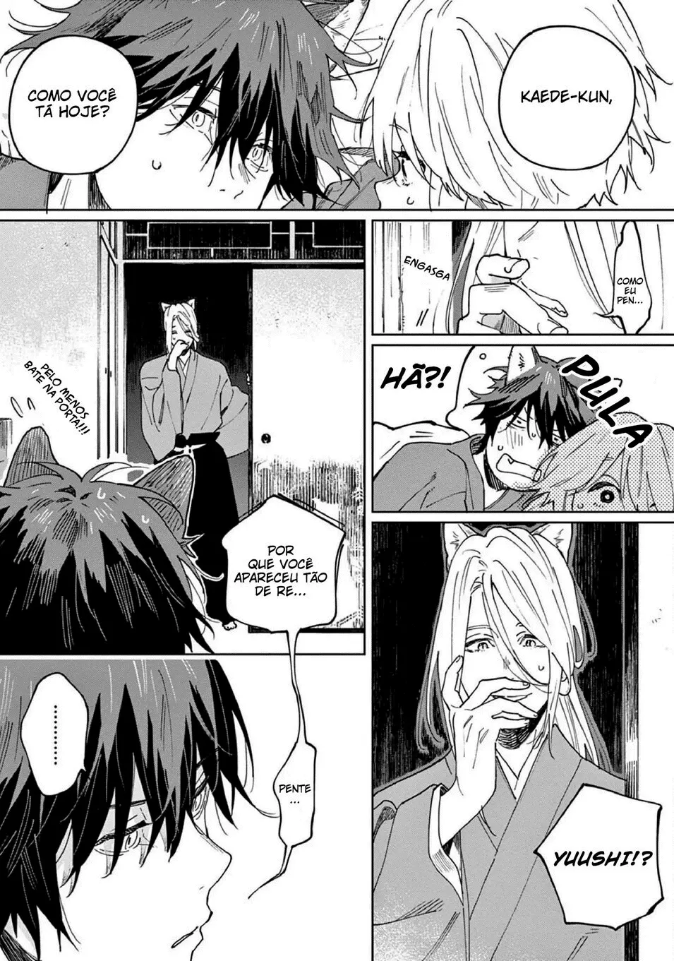 Ookami e no Yomeiri: Ishu Konintan – Capítulo 03 Yaoi – Página 32