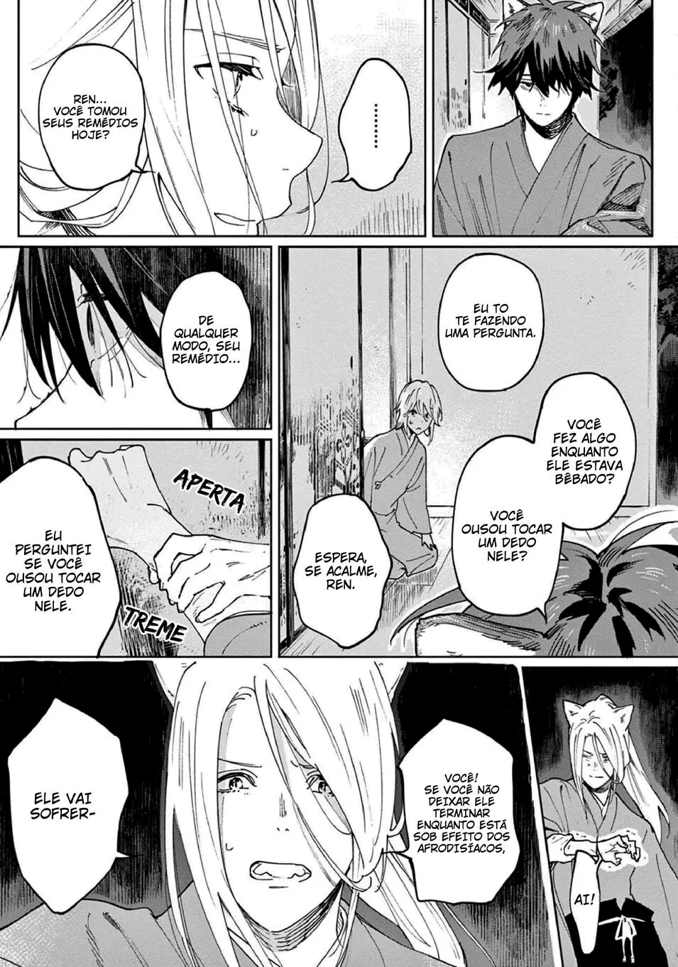 Ookami e no Yomeiri: Ishu Konintan – Capítulo 03 Yaoi – Página 34