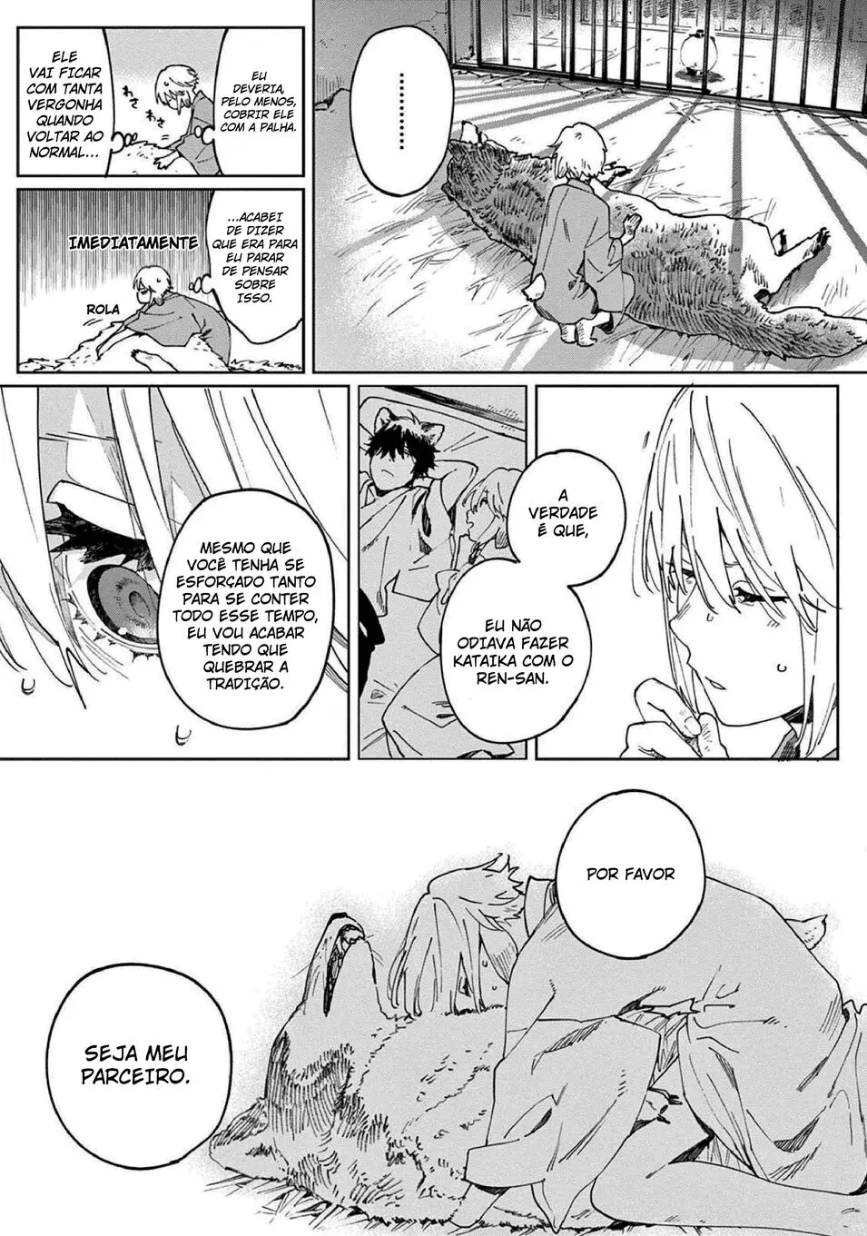 Ookami e no Yomeiri: Ishu Konintan – Capítulo 04 Yaoi – Página 22