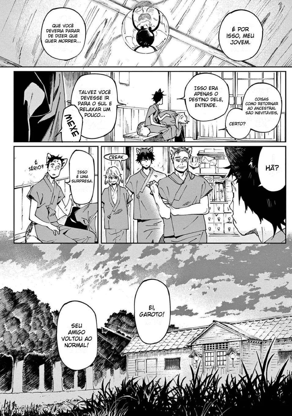 Ookami e no Yomeiri: Ishu Konintan – Capítulo 04 Yaoi – Página 33