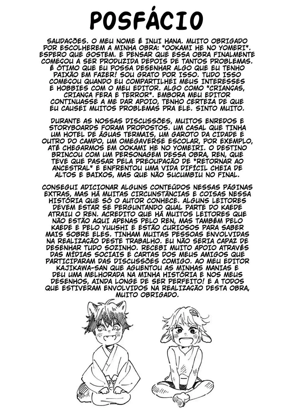 Ookami e no Yomeiri: Ishu Konintan – Capítulo 05.5 Yaoi – Página 10