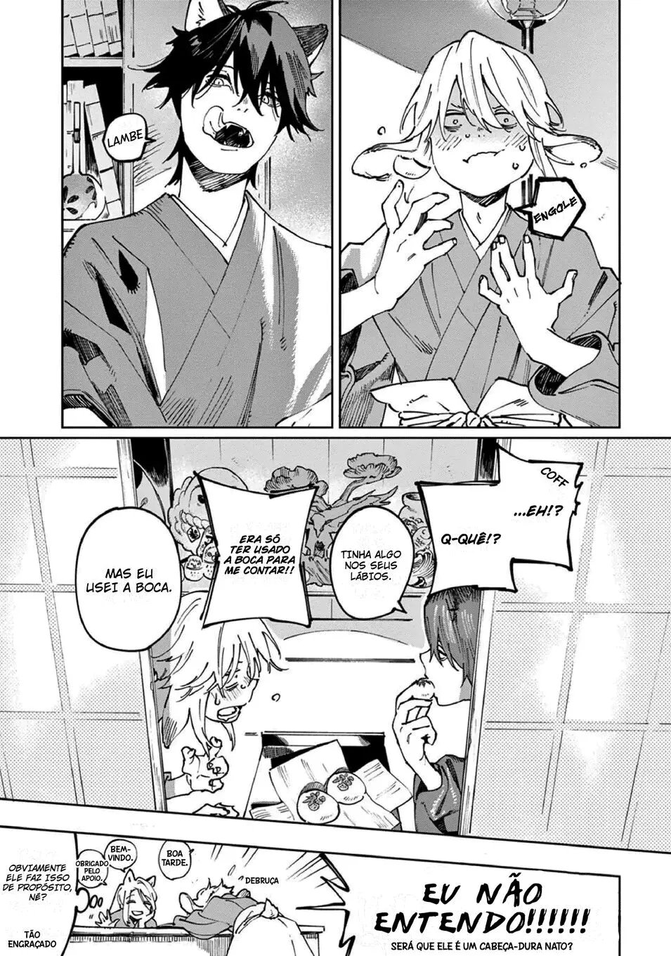 Ookami e no Yomeiri: Ishu Konintan – Capítulo 05.5 Yaoi – Página 4