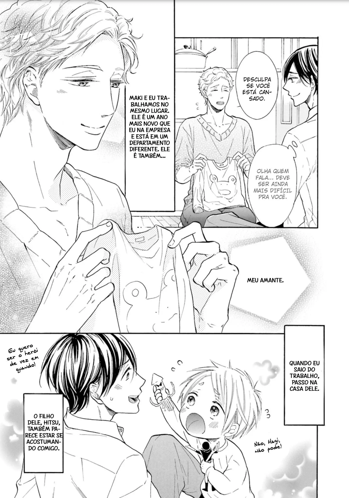 Ookami Papa wa Hitsuji Tsura shite Yatte kuru – Capítulo 02 Yaoi – Página 6