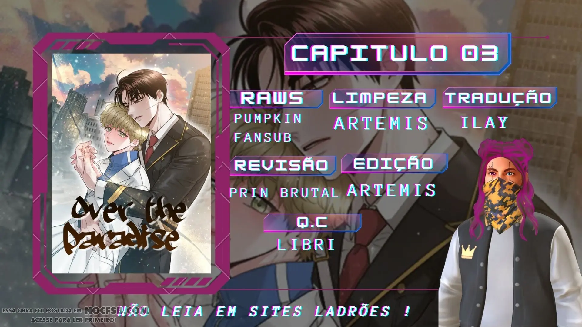 Over the paradise – Capítulo 03 Yaoi – Página 1