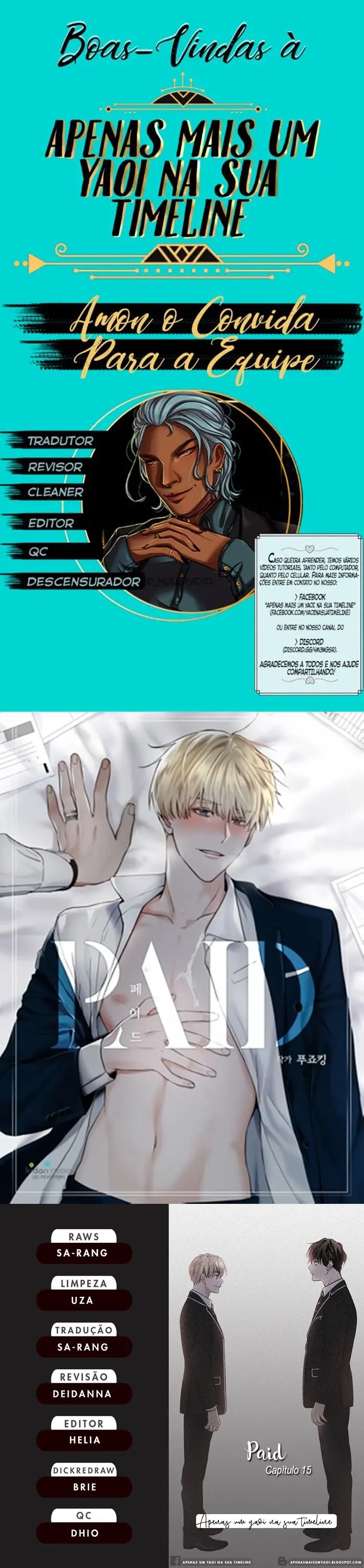 Paid – Capítulo 15 Yaoi – Página 1