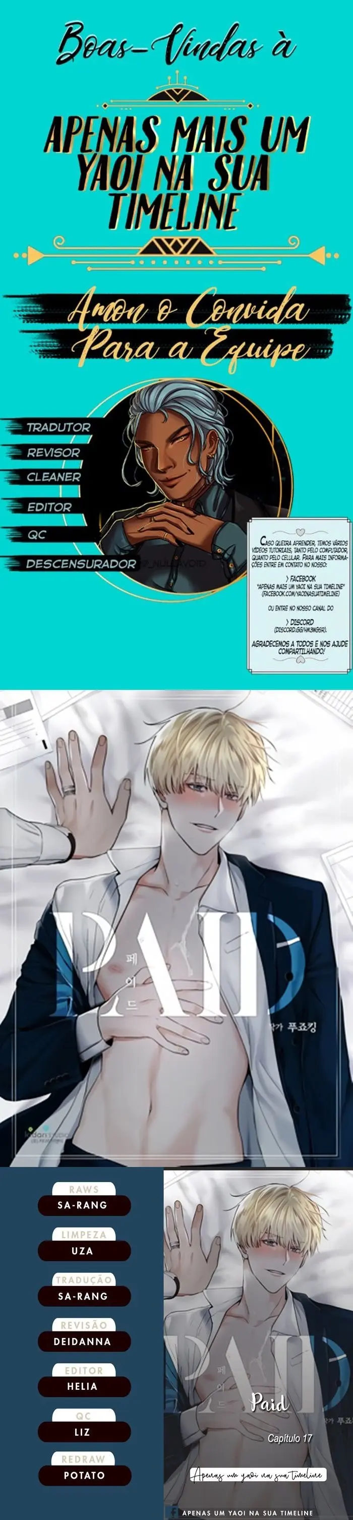 Paid – Capítulo 17 Yaoi – Página 1