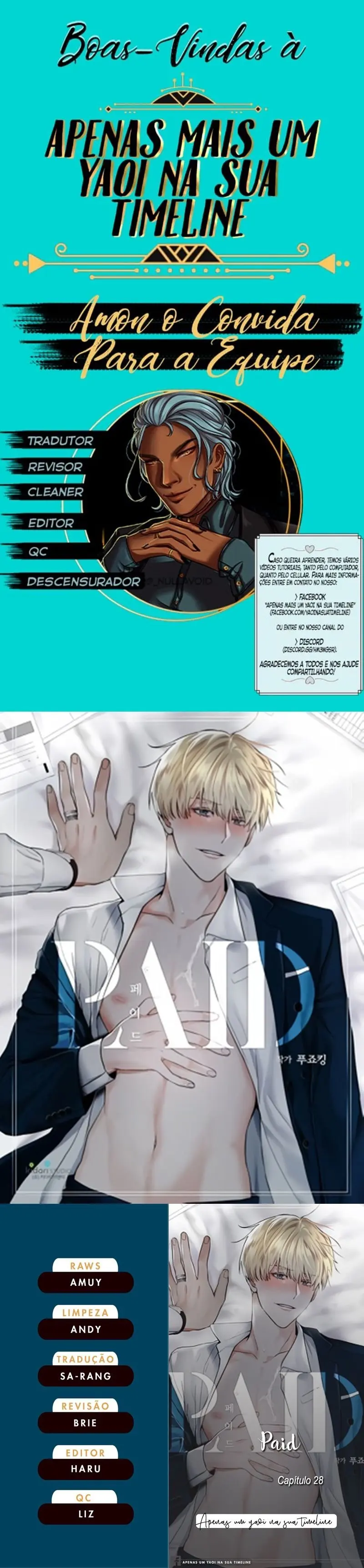 Paid – Capítulo 28 Yaoi – Página 1