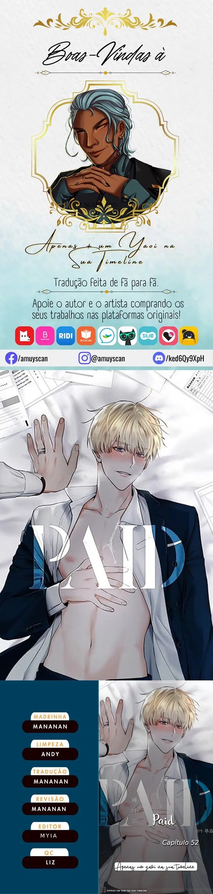 Paid – Capítulo 52 Yaoi – Página 1