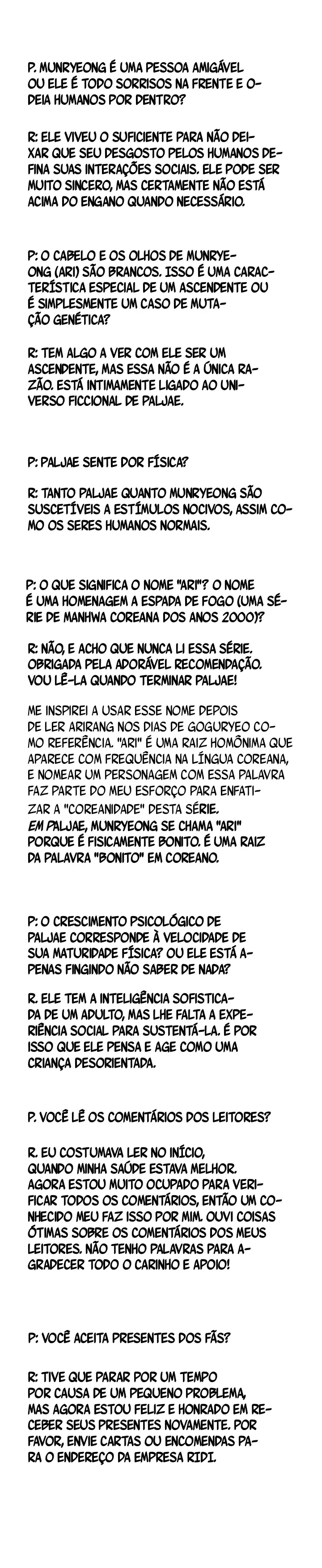 Paljae, Criança do Inverno – Capítulo 45.2 – Nota Final da Primeira Temporada Yaoi – Página 11 Paljae, Criança do Inverno – Capítulo 45.2 – Nota Final da Primeira Temporada Yaoi – Página 11