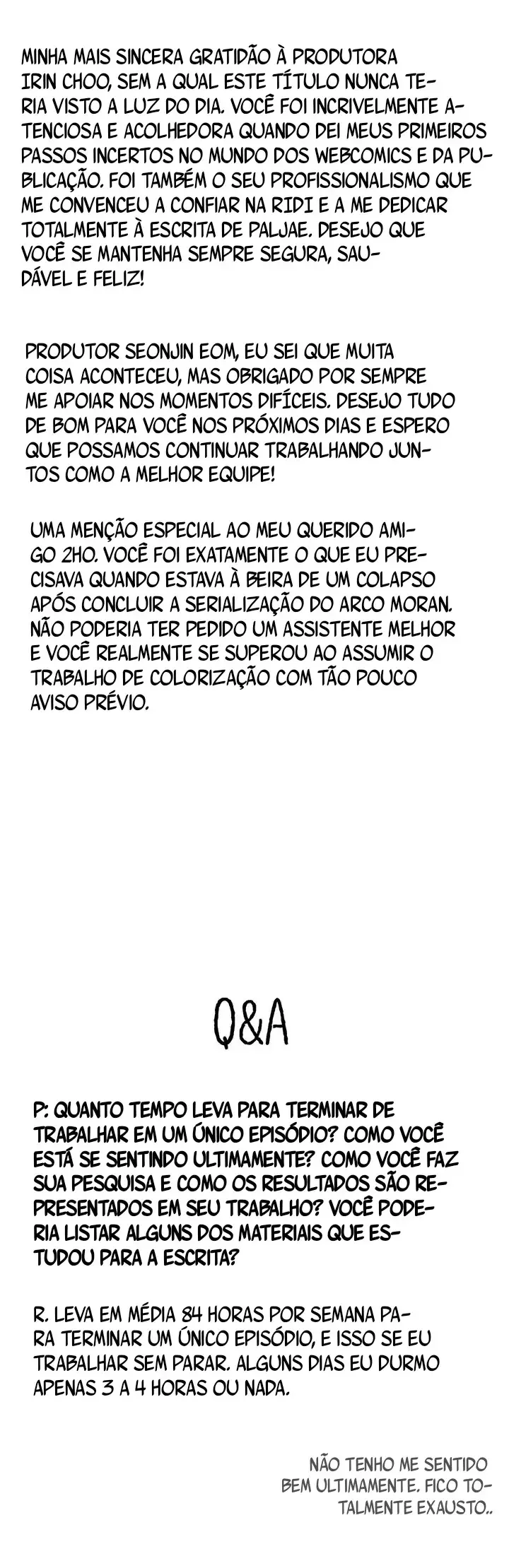 Paljae, Criança do Inverno – Capítulo 45.2 – Nota Final da Primeira Temporada Yaoi – Página 5 Paljae, Criança do Inverno – Capítulo 45.2 – Nota Final da Primeira Temporada Yaoi – Página 5