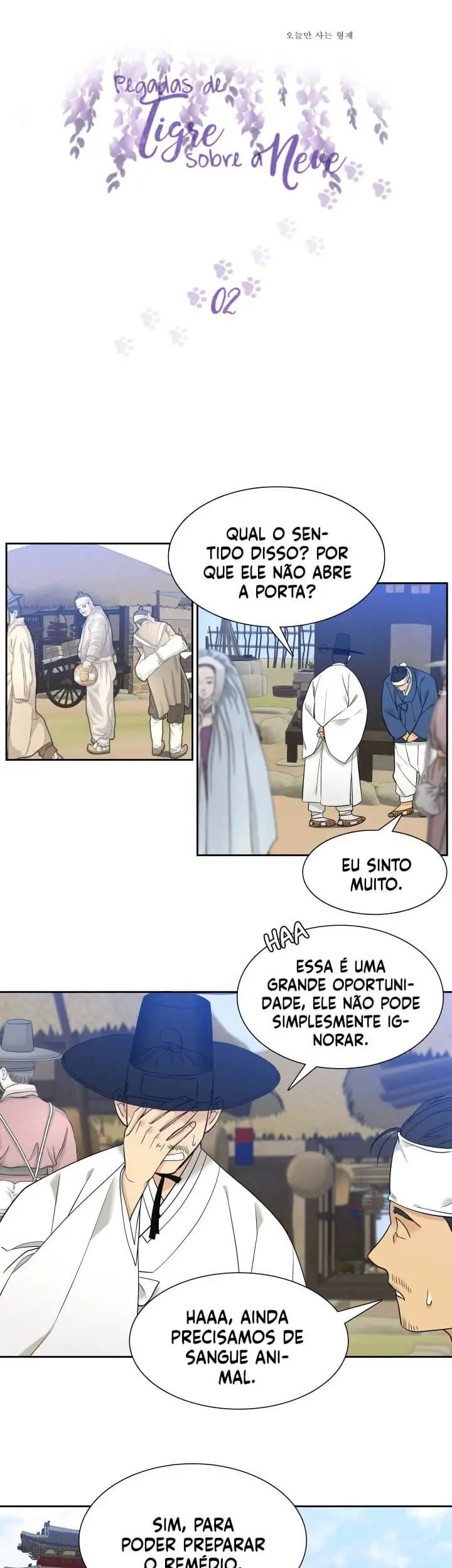 Pegadas De Tigre Sobre a Neve – Capítulo 02 Yaoi – Página 2