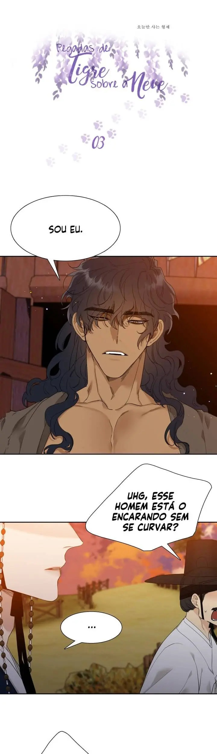 Pegadas De Tigre Sobre a Neve – Capítulo 03 Yaoi – Página 2