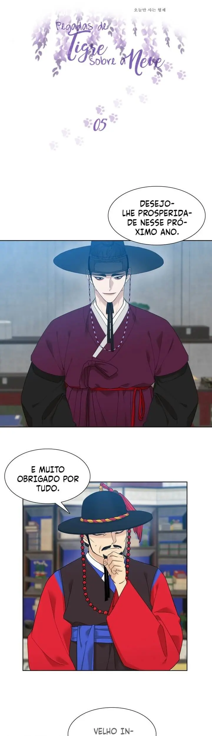 Pegadas De Tigre Sobre a Neve – Capítulo 05 Yaoi – Página 2