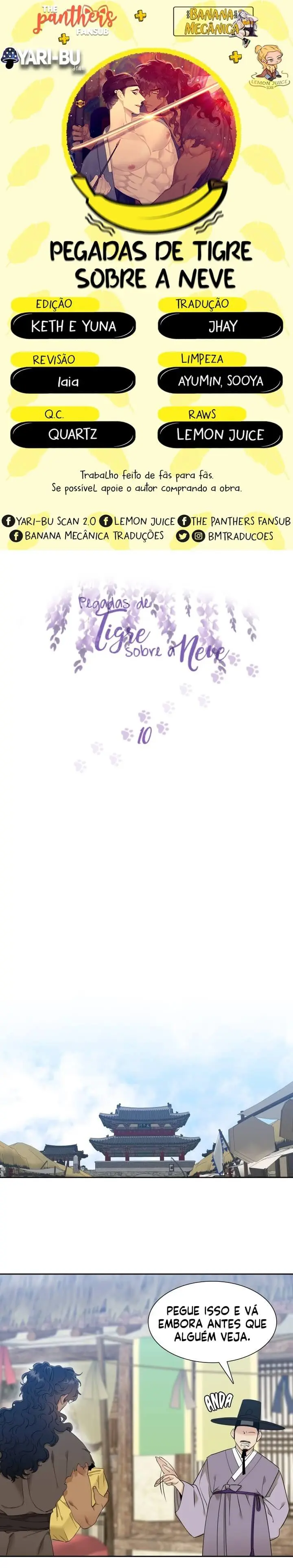 Pegadas De Tigre Sobre a Neve – Capítulo 10 Yaoi – Página 1