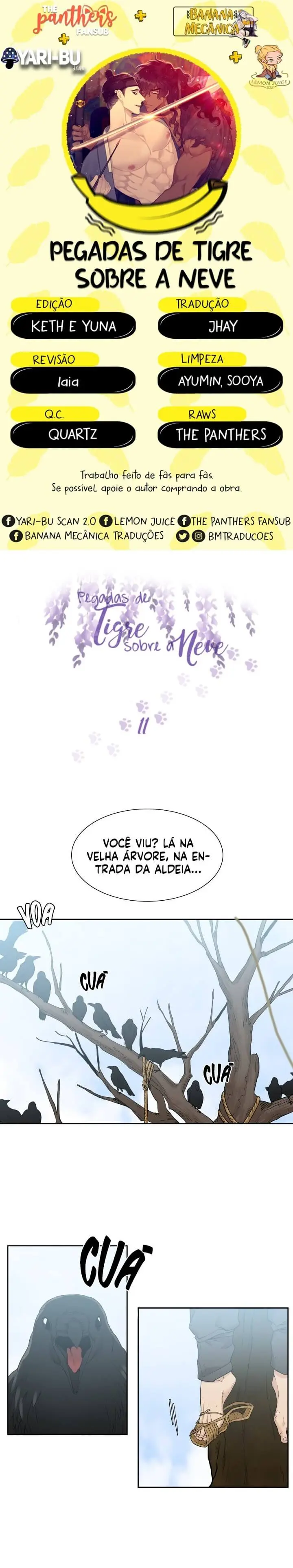 Pegadas De Tigre Sobre a Neve – Capítulo 11 Yaoi – Página 1