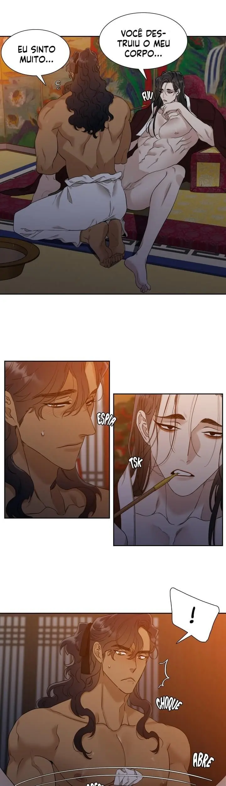 Pegadas De Tigre Sobre a Neve – Capítulo 13 Yaoi – Página 15