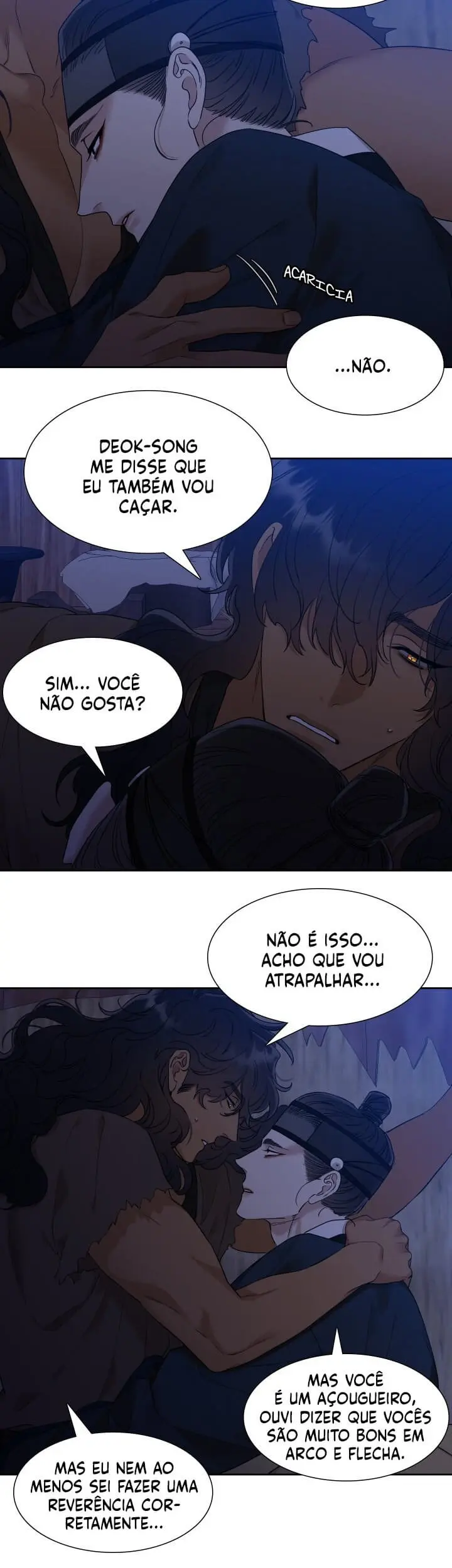 Pegadas De Tigre Sobre a Neve – Capítulo 14 Yaoi – Página 16