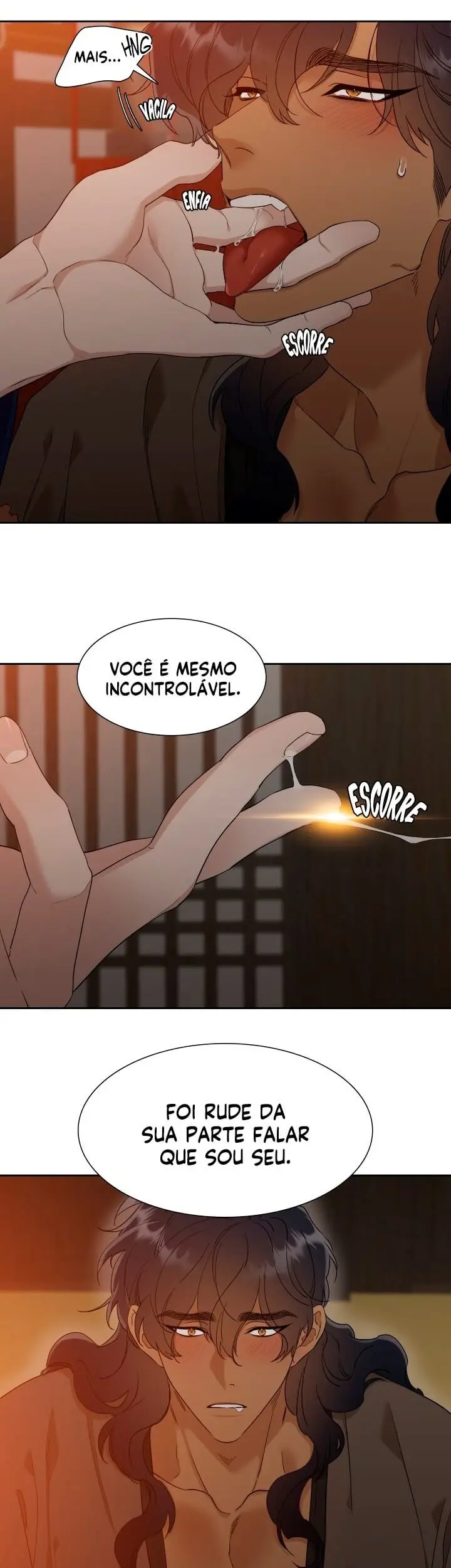 Pegadas De Tigre Sobre a Neve – Capítulo 16 Yaoi – Página 12