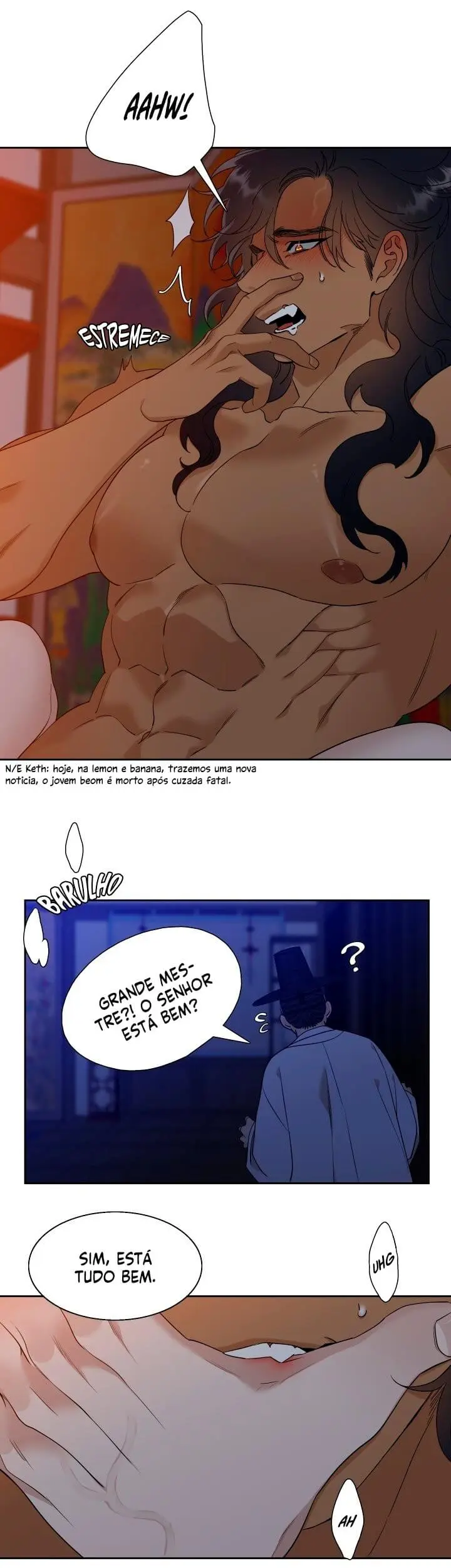 Pegadas De Tigre Sobre a Neve – Capítulo 17 Yaoi – Página 10