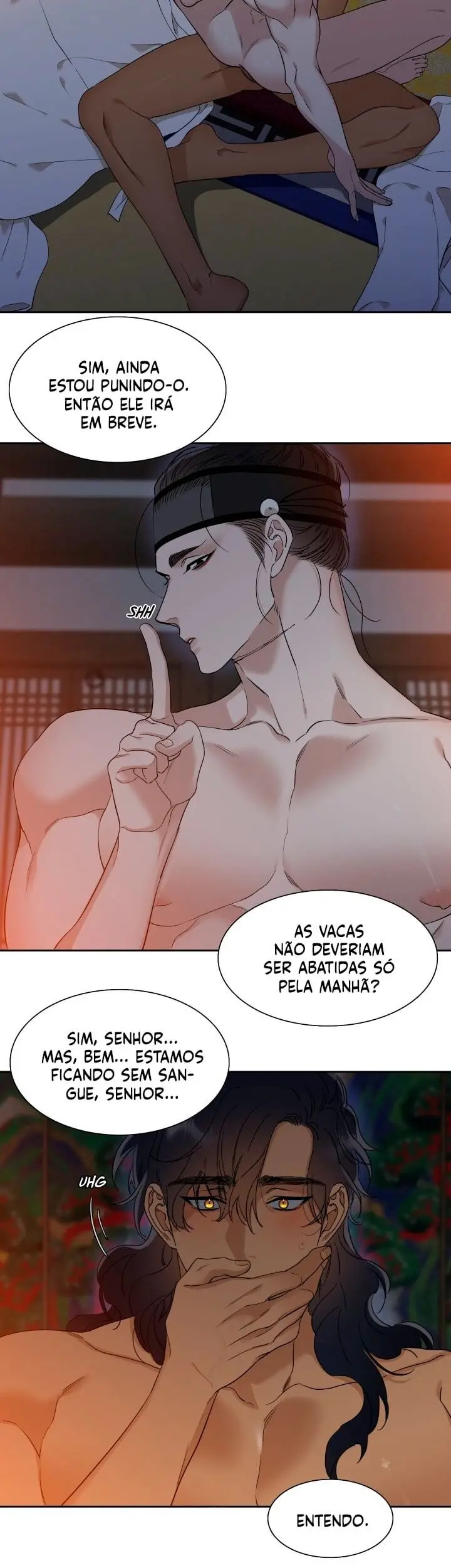 Pegadas De Tigre Sobre a Neve – Capítulo 17 Yaoi – Página 8