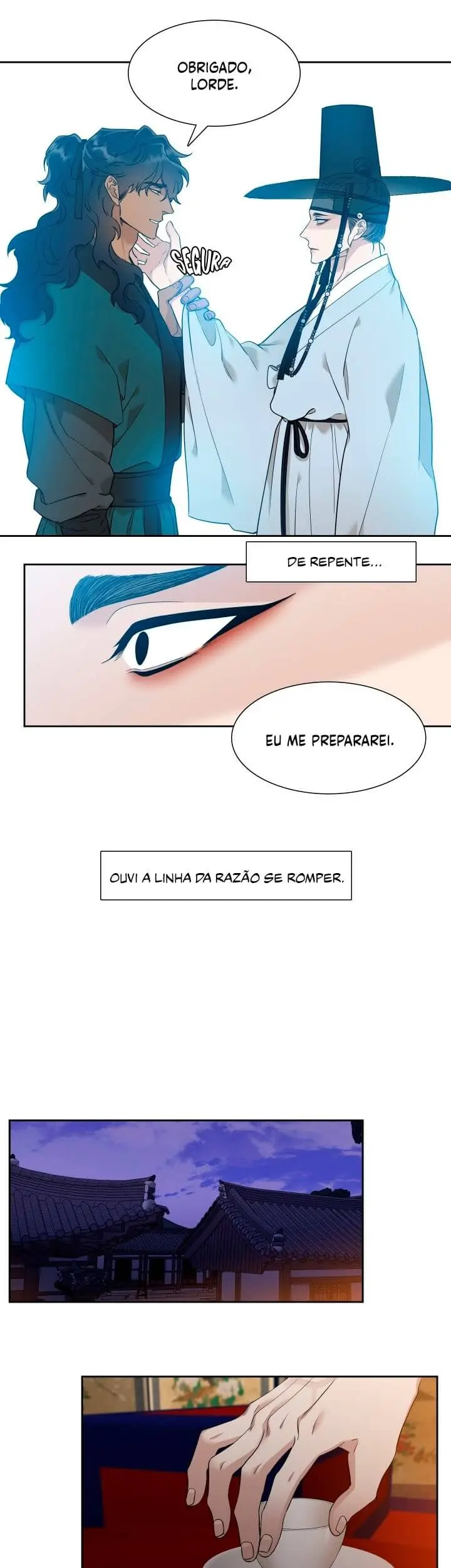 Pegadas De Tigre Sobre a Neve – Capítulo 19 Yaoi – Página 18