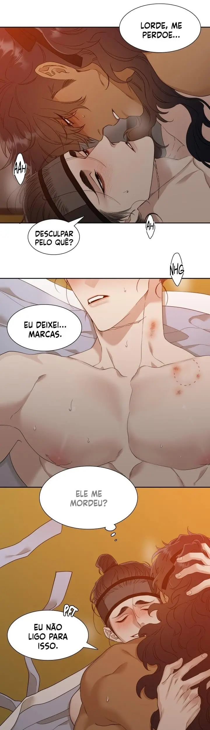 Pegadas De Tigre Sobre a Neve – Capítulo 20 Yaoi – Página 13